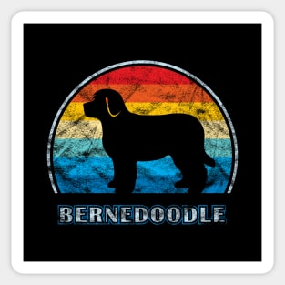 Bernedoodle Vintage Design Dog Sticker